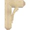Ekena Millwork Merced Craftsman Rough Sawn Bracket w/ Offset Brace, Douglas Fir, 8"W x 18"D x 26"H BKT0806X18X26MRC04RDF - alternate 2